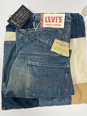 $399.99 • Buy Levis Vintage Clothing LVC Vault Piece 1915 201 Jeans Levi's USA #326 Denim Levi