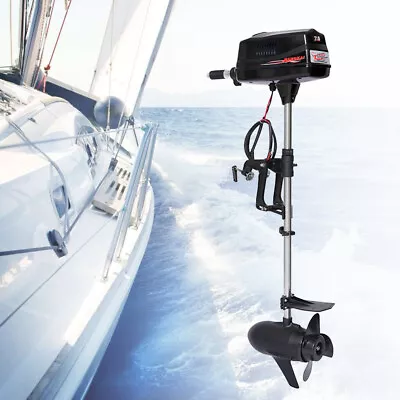 HANGKAI 1800W Electric Outboard Engine Heavy Duty Fishing Boat Brushless Motor • $301