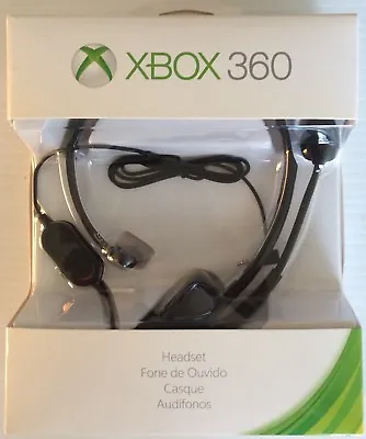 Microsoft Brand XBOX 360 Chat Headset P5F-00001 Brand New Free Shipping • $12.99