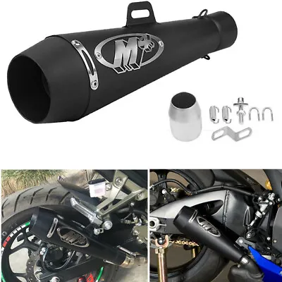 Motorcycle Exhaust Muffler Pipe DB Killer Slip On M4 Exhaust For GSXR 750 YZF R6 • $36.10