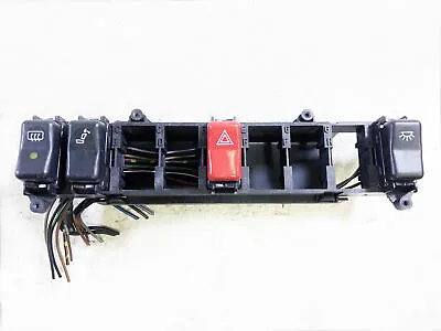 86-93 Mercedes 300CE 300E W124 Center Dash Switch Panel Headrest Defrost Switch • $49.95