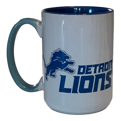 15oz Ceramic Coffee-Tea Mug/Cup “Detroit Lions”Blue~Football~Gift~Super Bowl • $12.99