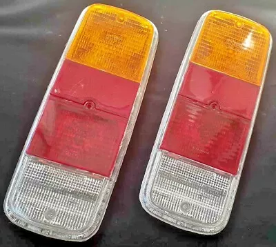 VW Transporter T2 Van 1971-1993 Tail Light Lens Left Right 2pcs Amber T2 • $39.99