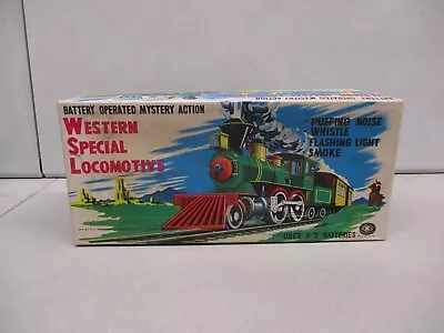 Vintage Japanese Battery Operated Western Special Locomotive • $29.99