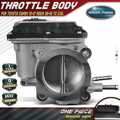 $68.99 • Buy Throttle Body For Toyota Camry 10-17 RAV4 09-18 TC 2.5L Highlander Sienna 2.7L