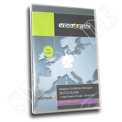 VDO Dayton Germany Supercode CIQ Software 2015 MEDION MD41400 MS 3200 4140 • £57.37