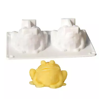 Frog Soap Making Mould Silicone Craft Soap Mold Candle DIY Handmade Mold New • £7.62