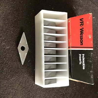 Qty. 10 VR/Wesson VNMG 432E VR73 Carbide Turning Profiling Inserts. VNMG220408 • $32