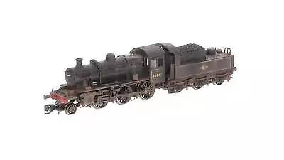 372-628ASF Graham Farish N Gauge LMS Ivatt 2MT 46447 BR Lined Black Weathered • £297.40