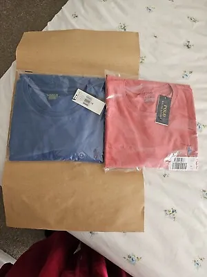 Ralph Lauren 2 Pack RED&Blue XL Custom Slim Fit T-Shirts Brand New With Tags  • £129