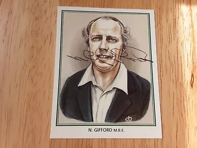 £4.99 • Buy NORMAN GIFFORD (England) Signed CPS Worcestershire Test Cricketers Trading Card