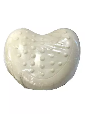 Pretika Soft Spa Massaging Bath Pillow Bathtub Foam Vibrate Battery Vintage • $19.99