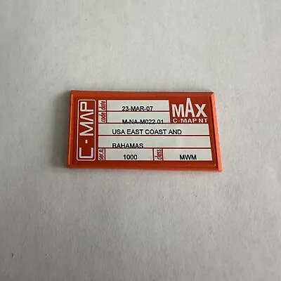 C-Map MAX Wide NA-M022 East Coast & Bahamas C-Card US Navman Raymarine Standard • $236.55