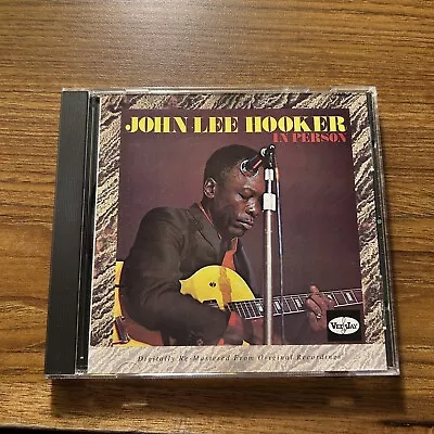 John Lee Hooker In Person Cd Remastered Vee Jay Records • $9.99