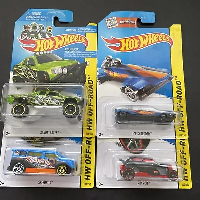 Hot Wheels - HW OFF-ROAD SERIES - Lot Of 4 - See Photos & Features For Variants • $2.99