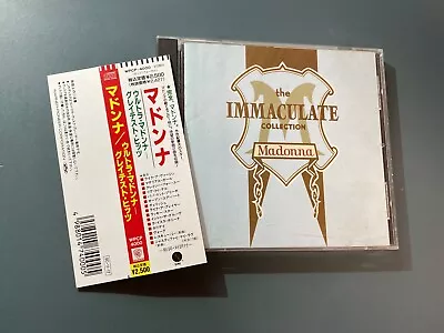 Madonna - The Immaculate Collection - Japan Cd W/obi Wpcp-4000 • $10