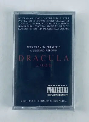 Dracula 2000 Soundtrack Cassette Tape SEALED System Of A Down Pantera Slayer • $32