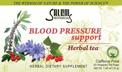 Blood Pressure Support Herbal Tea 20 Tea Bags (Чай для нормализации давления) • $9.99