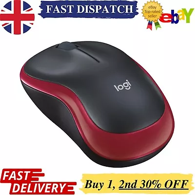 Logitech M185 Wireless Mouse 2.4GHz With USB Mini Receiver 12-Month Battery - • £14.70