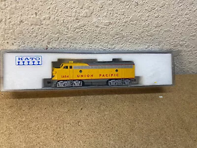 Kato #176-216 N Scale Union Pacific F7A Diesel #1464 W/Dual Headlights - Boxed • $42