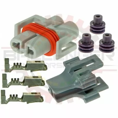 2 Way Metripack 280 Female Connector Kit For 881 / 889 / H9 Headlight Gray • $9.49