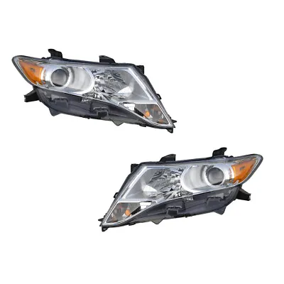 Halogen Headlights Front Lamps Pair Set For 09-16 Toyota Venza Left & Right • $233