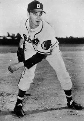 Braves WARREN SPAHN Ca 1946-52 Vintage GEORGE BRACE 2nd Gen Photo Negative HOF • $19.95