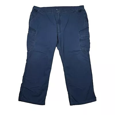 Carhartt Ripstop Utility Cargo Pants 46x30 (44x30) - Navy Blue Mens 103903-NVY • $18.88