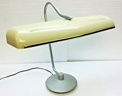 Vintage Mid Century Modern Desk Lamp Lightolier Fluorescent Adjustable Swivels  • $450