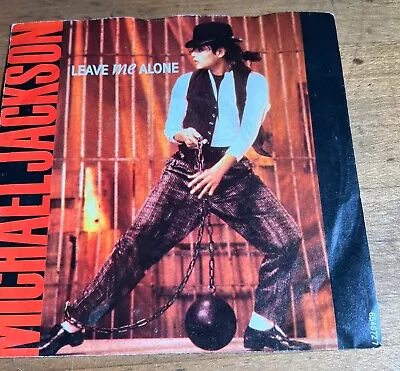 MICHAEL JACKSON-LEAVE ME ALONE-654672-7 Vinyl-VG • £0.99