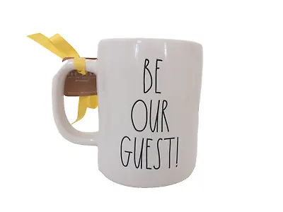 Rae Dunn Disney Be Our Guest Mrs Potts And Chip Double Sided Mug • $34.99