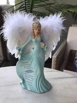$20 • Buy Feather From An Angel Figurine, Gelsinger, Swarovski Crystals, Missing A Feather