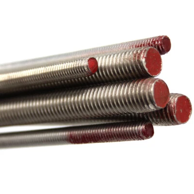 £4.49 • Buy A4 STAINLESS STEEL FULLY THREADED ROD BAR STUDDING ALL THREAD M3 4 5 6 8 10mm