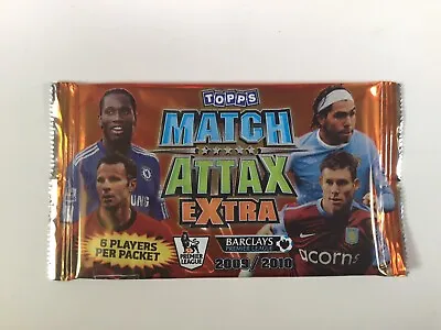 2009/10 Match Attax Extra  Sealed Packet  6 Cards In Each Pack  Rare • £4.50