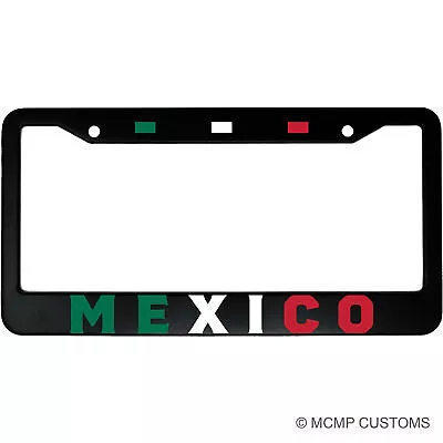 Mexico Flag Mexican Pride Aluminum Car License Plate Frame • $19.95