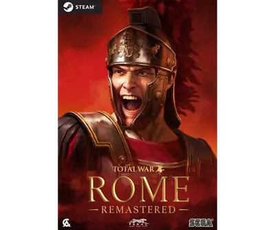 Total War Rome REMASTERED PC GAME Steam BRAND NEW GENUINE • $45.99