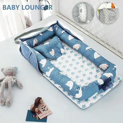 Portable Sleeping Bed Infant Toddler Cradle Bag Baby Crib Nursery Travel BD • £43.54