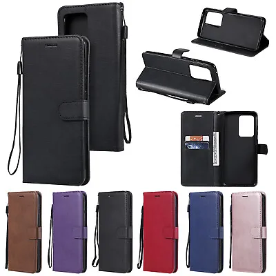 Phone Cover For OnePlus Nord N200 N20 CE Solid Color PU Leather Flip Wallet Case • $12.86