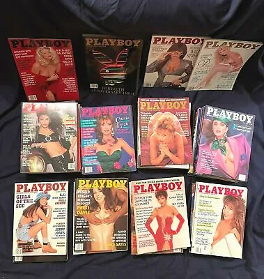 Playboy Time Machine - 1980's - 90's - Random Mix - Lot Of 5 Magazines $ • $19.94
