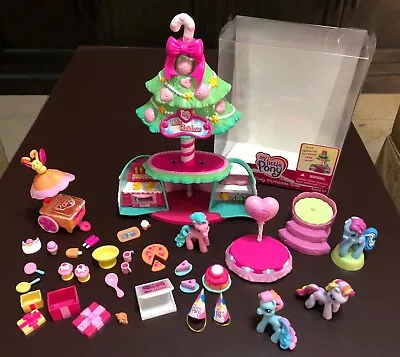 My Little Pony 2  Ponyville Lot Birthday Ice Cream & Christmas Incomplete Sets • $26.99