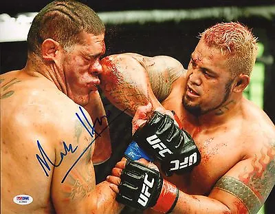 Mark Hunt Signed 11x14 Photo PSA/DNA UFC Fight Night 33 Antonio Bigfoot Silva 1 • $159.99
