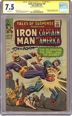 Tales Of Suspense #76 CGC 7.5 SS John Romita 1966 2688508001 • $255