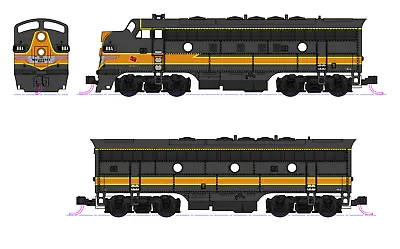 KATO 1060429 N SCALE EMD F7A + F7B Milwaukee Rd Fght 2-Loco Set 106-0429 DC • $142.95