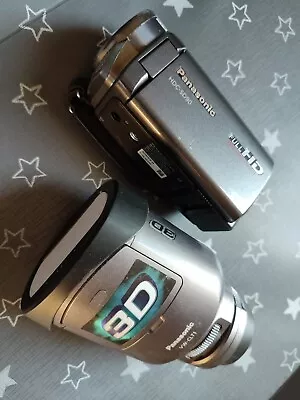 Panasonic HDC-SD9 Plus 3D Lens Rar.  FULL HD Video Camcorder With Box • £310