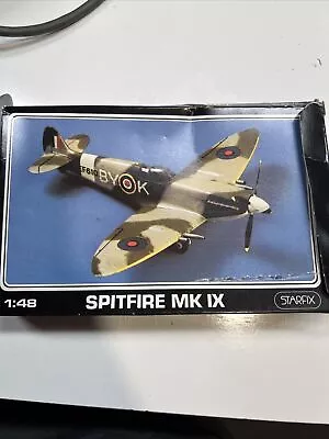 Vintage Starfix Spitfire MK IX Model Airplane Kit # 709 - Missing Display Stand  • $11.95