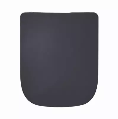 Open Box Anthracite Toilet Seat:Kartel RAK 600 Vitra S20 Pura Urban C&L Fabienne • £34.95