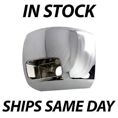 NEW Chrome Front LH Drivers Bumper End For 2007-2010 Chevy Silverado 2500/3500 • $79.15