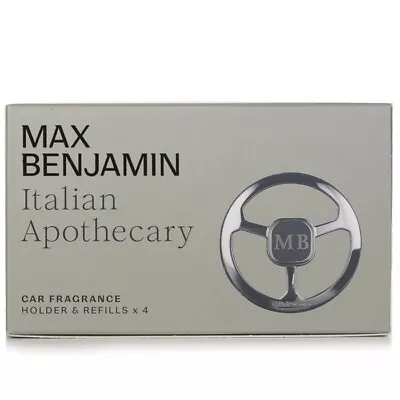 Max Benjamin Car Fragrance Gift Set - Italian Apothecary 4pcs Home Scent • $30.93