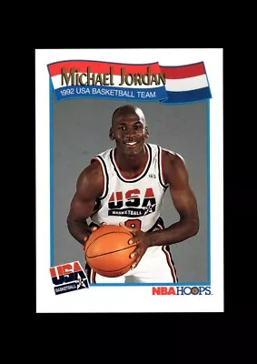 1991-92 Hoops: #579 Michael Jordan Usa NM-MT OR BETTER *GMCARDS* • $5.50