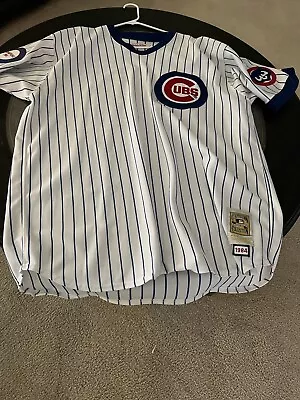 Ryne Sandberg 1984 Chicago Cubs AUTHENTIC Mitchell & Ness Jersey Size 56 • $175